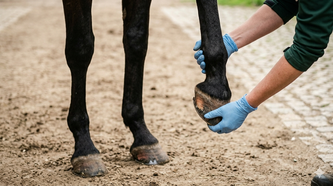 Hufrehe - Behandlung mit Hufshohlen von myFREEDM