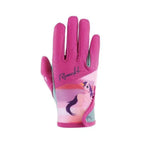 Roeckl Kinder Reithandschuh KOPPL, raspberry rose - IQ Horse