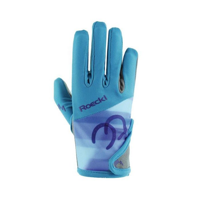Roeckl Kinder Reithandschuh KOPPL, Vivid Blue - IQ Horse