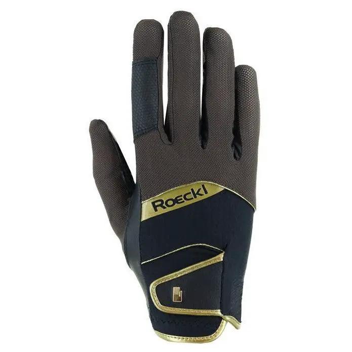 Roeckl Reithandschuh MILLERO, mokka - IQ Horse
