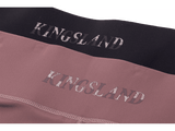 Kingsland Damen Reithose/Reitleggings Katinka Sommer23, Full Grip, purple flint - IQ Horse