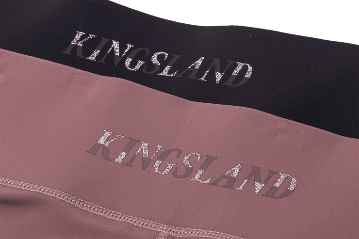 Kingsland Damen Reithose/Reitleggings Katinka Sommer23, Full Grip, purple flint
