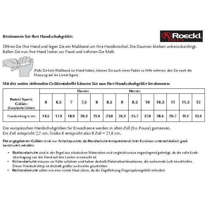 Roeckl Unisex Reithandschuh ROECK - GRIP, anthrazit - IQ Horse
