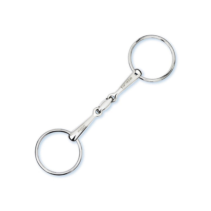 Stübben Steeltec doppelt gebrochene Wassertrense Easy Control - IQ Horse