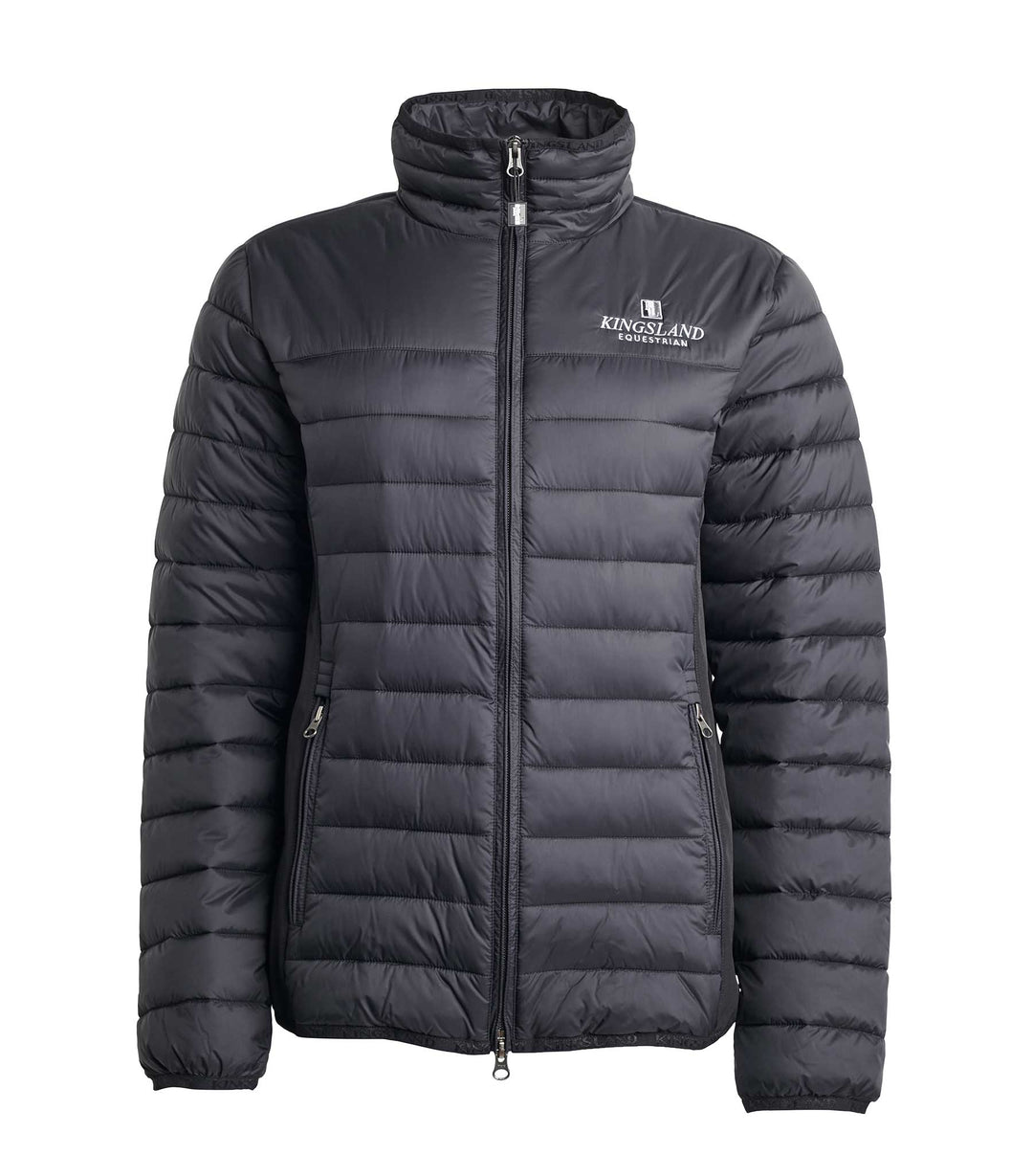 Kingsland Thermo Jacke Classic goes Black - Helgstrand Edition, unisex, Black - IQ Horse