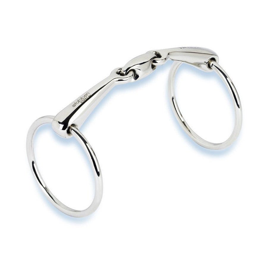 Stübben Steeltec doppelt gebrochene Wassertrense Easy Control - IQ Horse