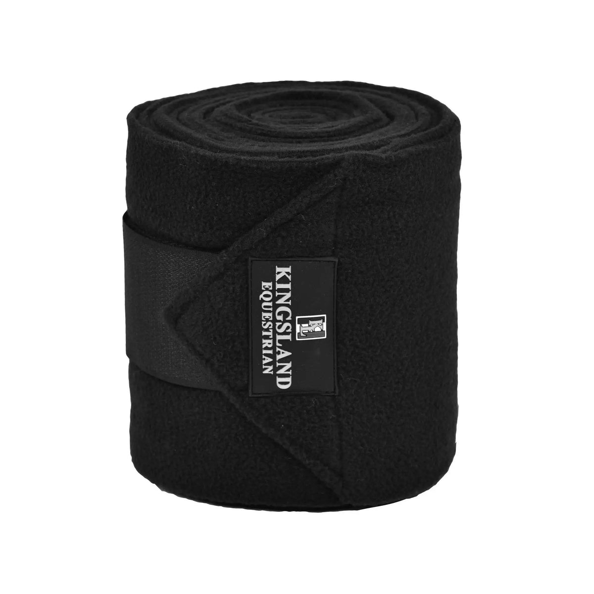 Kingsland Fleece - Bandagen Classic, 2er - Pack, schwarz - IQ Horse