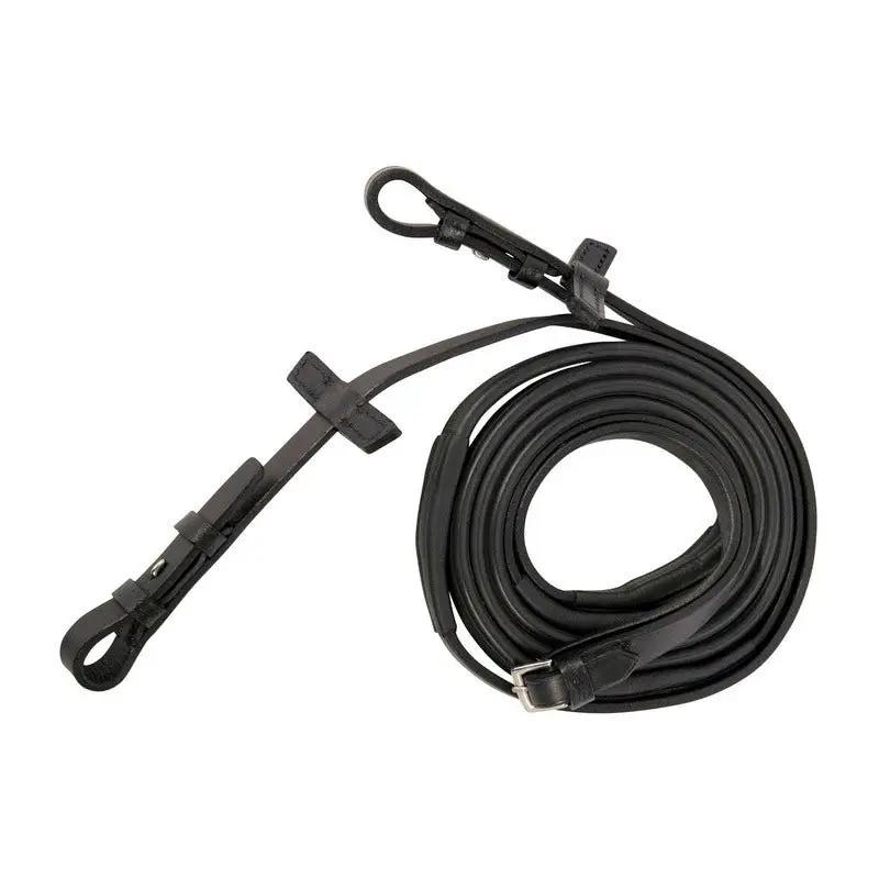 Stübben Gummizügel Slimline (1/2") mit Zaumhaken, VB/WB (140cm) - IQ Horse