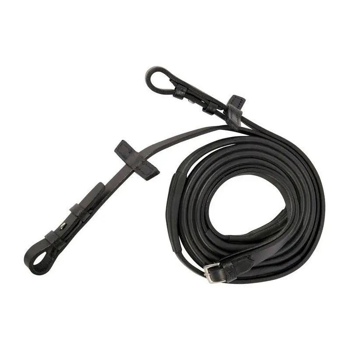 Stübben Gummizügel Slimline (1/2") mit Zaumhaken, VB/WB (140cm) - IQ Horse