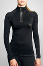 eaSt Shirt 'Seamless' long sleeve Trainingsshirt - black - IQ Horse