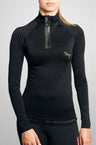 eaSt Shirt 'Seamless' long sleeve Trainingsshirt - black - IQ Horse