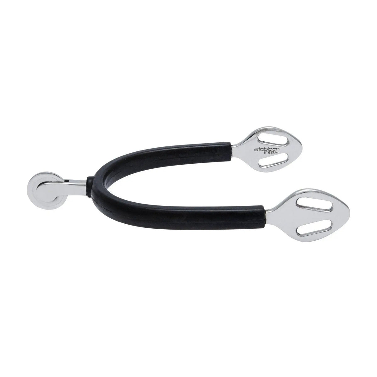 Stübben Steeltec Fine Line Sporen Edelstahl - gummiert, 30 mm - IQ Horse