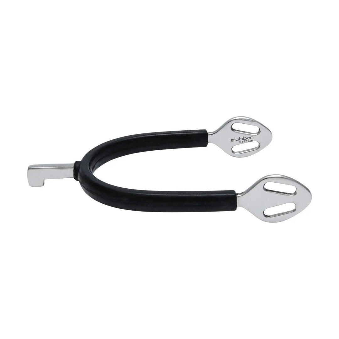 Stübben Steeltec Fine Line Hammersporen Edelstahl - gummiert - IQ Horse