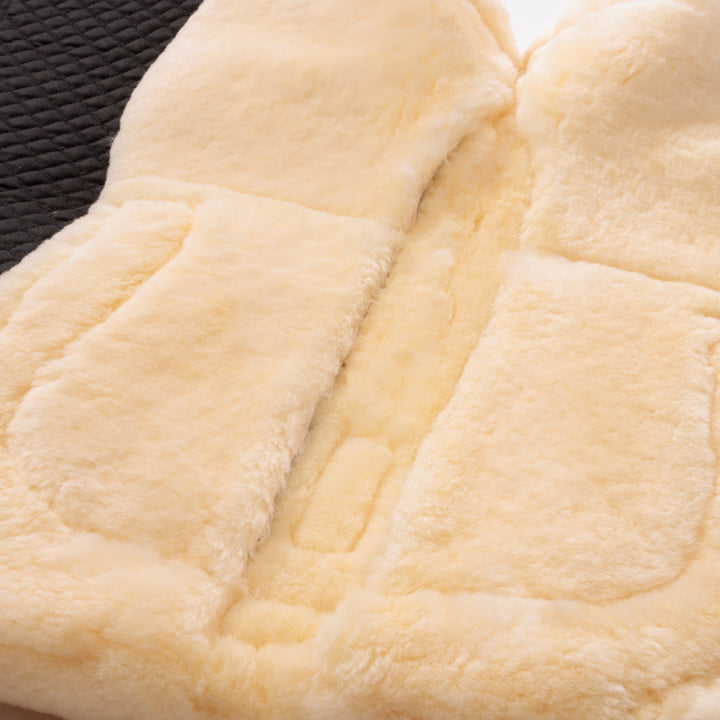 Schabracke Lammfell – mit Einlagentaschen