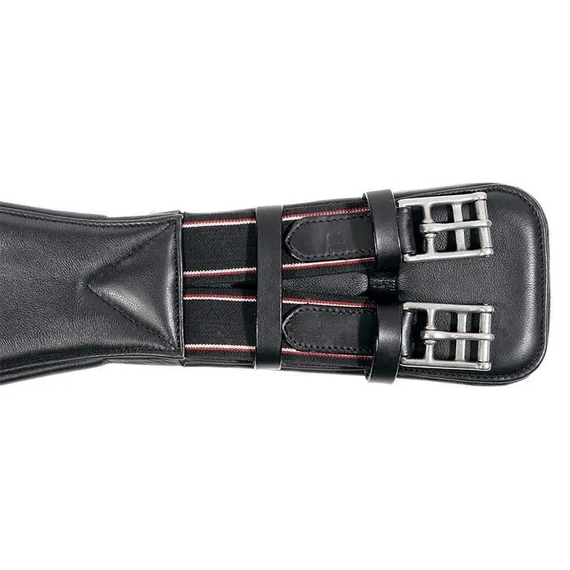 Kavalkade Kurzgurt Softleder CLASSIC mit Elast, schwarz - IQ Horse