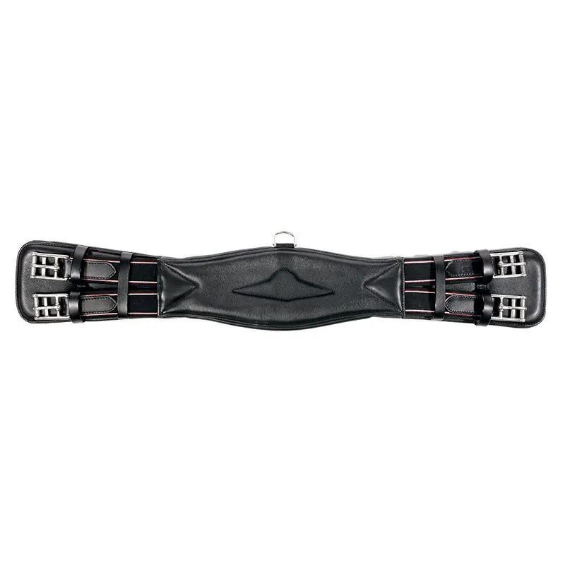 Kavalkade Kurzgurt Softleder CLASSIC mit Elast, schwarz - IQ Horse