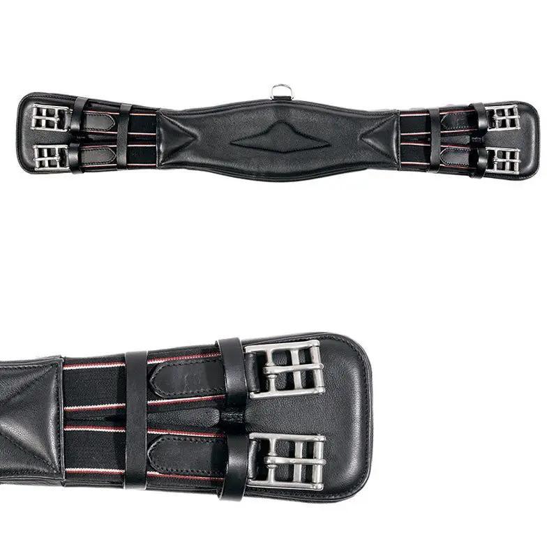 Kavalkade Kurzgurt Softleder CLASSIC mit Elast, schwarz - IQ Horse