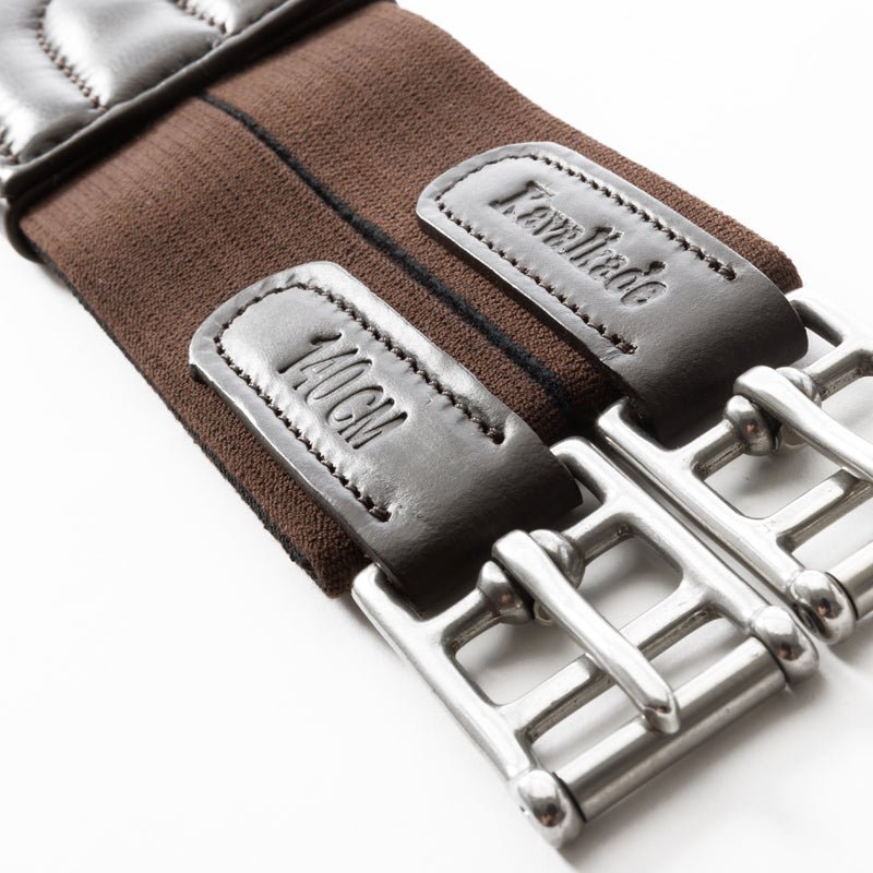 Langgurt Softleder COMFORT mit Elast - anatomisch geschnitten - IQ Horse