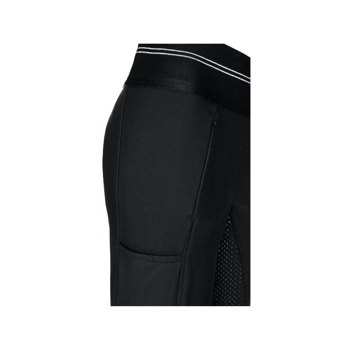 Pikeur Reithose GIA ATHLEISURE Grip Ganzbesatz, dark shadow - IQ Horse
