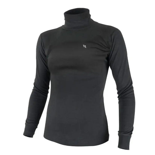 Back on Track Rollkragensweatshirt Damen mit Welltex, schwarz - IQ Horse