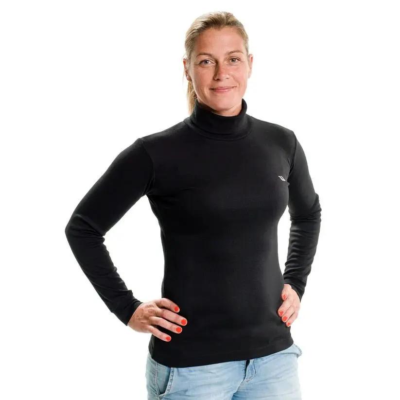 Back on Track Rollkragensweatshirt Damen mit Welltex, schwarz - IQ Horse