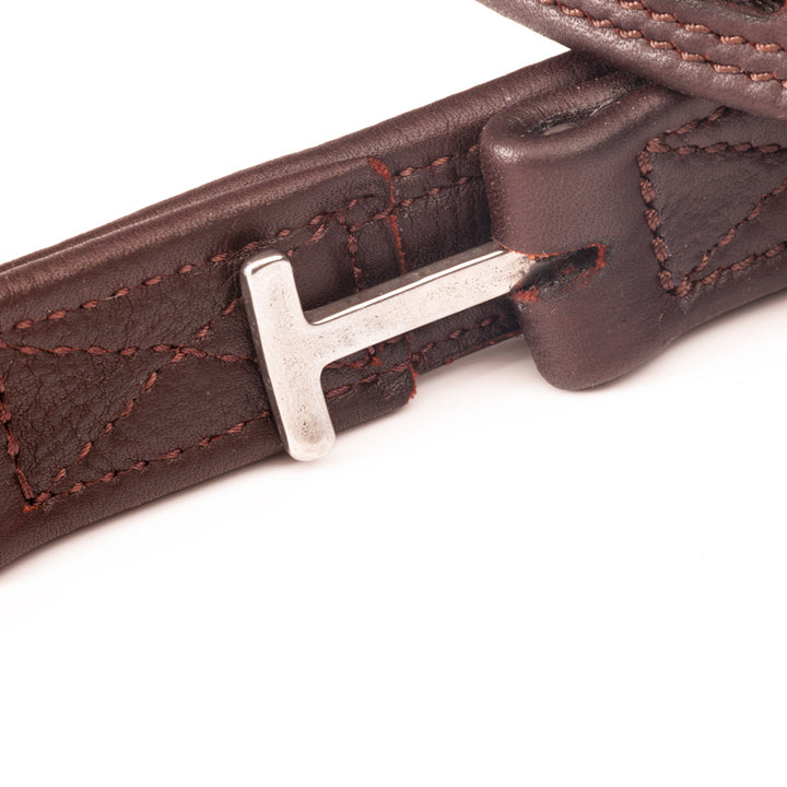 Dressurbügelriemen – geöltes Leder