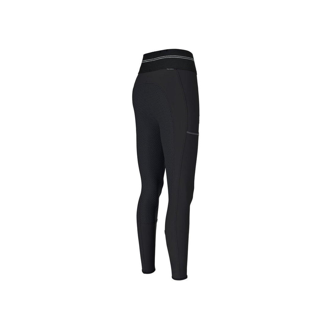 PIKEUR Reithose GIA ATHLEISURE Ganzbesatz Grip, Schwarz - IQ Horse