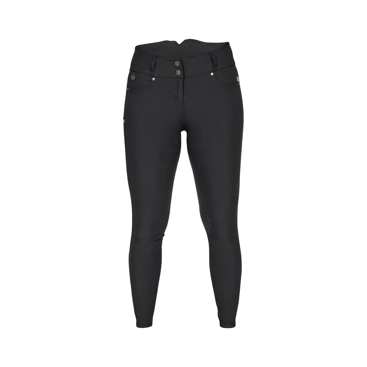 Back on Track Reithose JULIA Full Grip, schwarz - IQ Horse