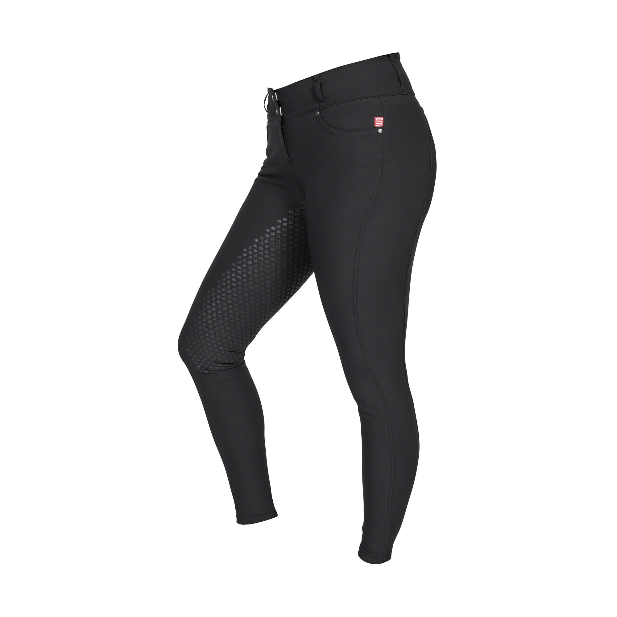 Back on Track Reithose JULIA Full Grip, Schwarz - IQ Horse