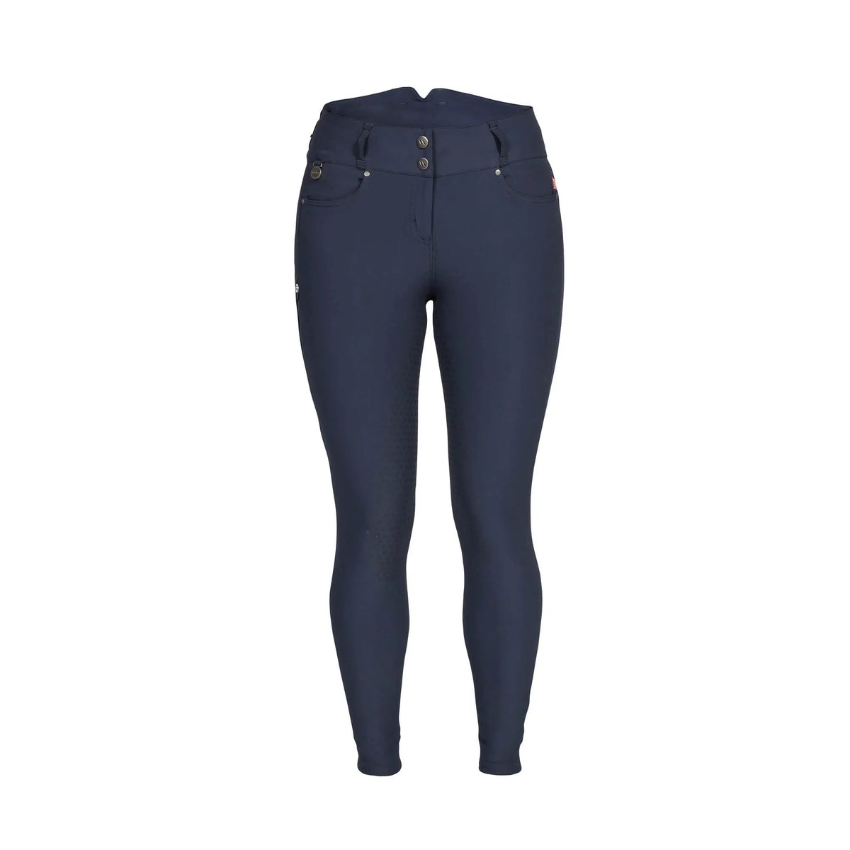 Back on Track Reithose JULIA Full Grip, navy - IQ Horse