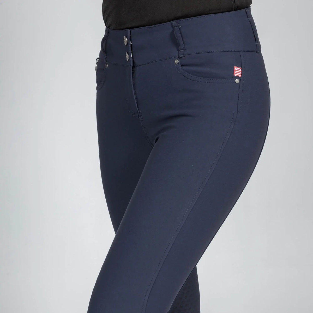 Back on Track Reithose JULIA Full Grip, navy - IQ Horse