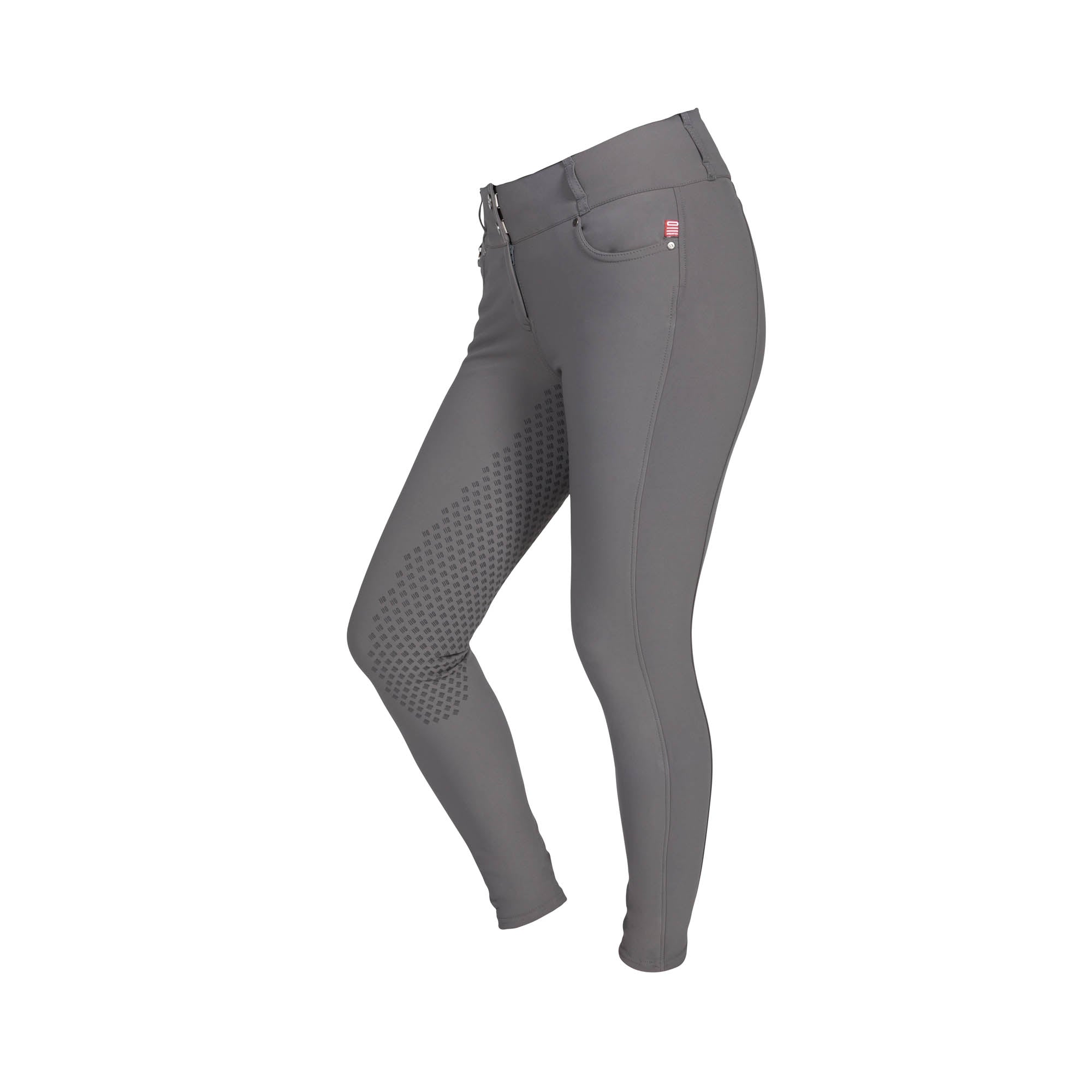 Back on Track Reithose JULIA Full Grip, Grau - IQ Horse
