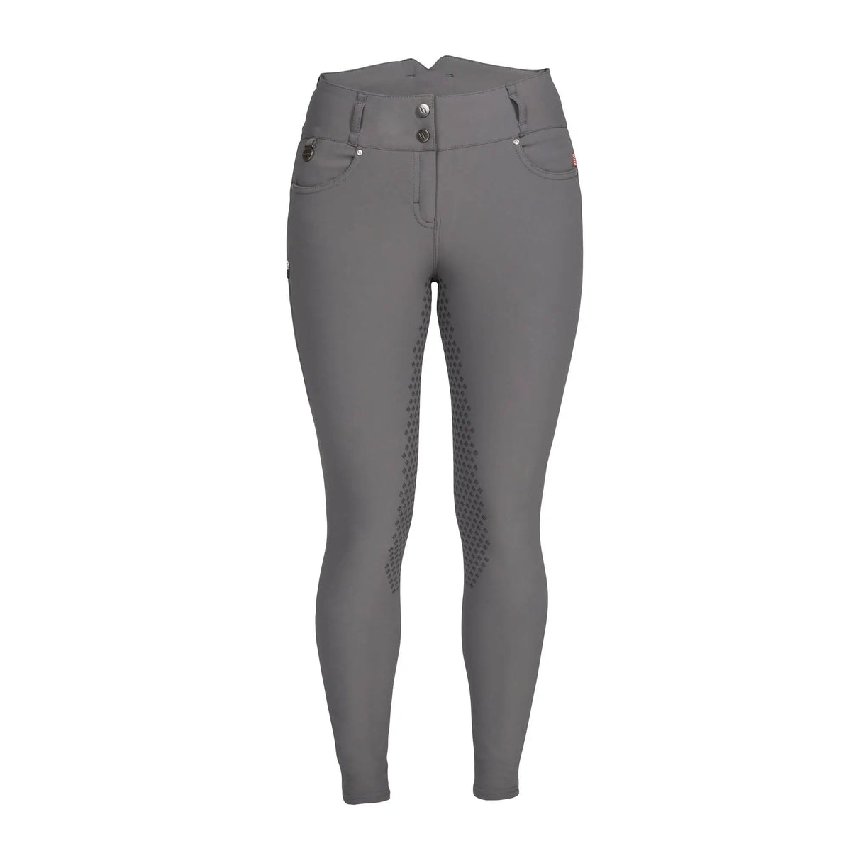 Back on Track Reithose JULIA Full Grip, grau - IQ Horse