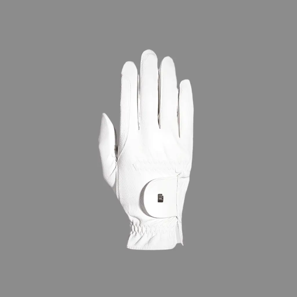 Roeckl Reithandschuh ROECK - GRIP, weiß - IQ Horse