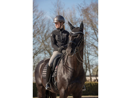 LeMieux Dressurschabracke "Loire klassisch Satin", Black - IQ Horse