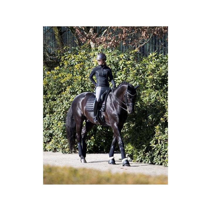 LeMieux Dressurschabracke "Loire klassisch Satin", Black - IQ Horse
