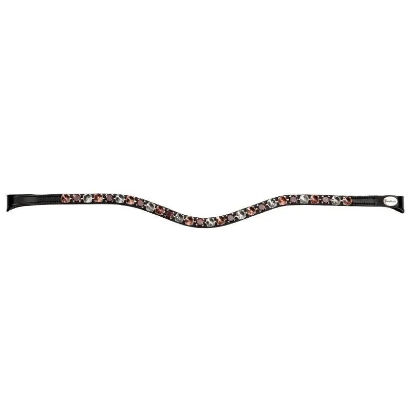 Kavalkade Stirnband Burgundy - IQ Horse