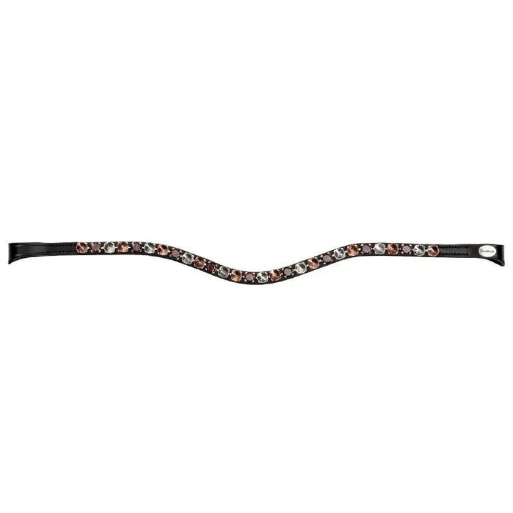 Kavalkade Stirnband Burgundy - IQ Horse