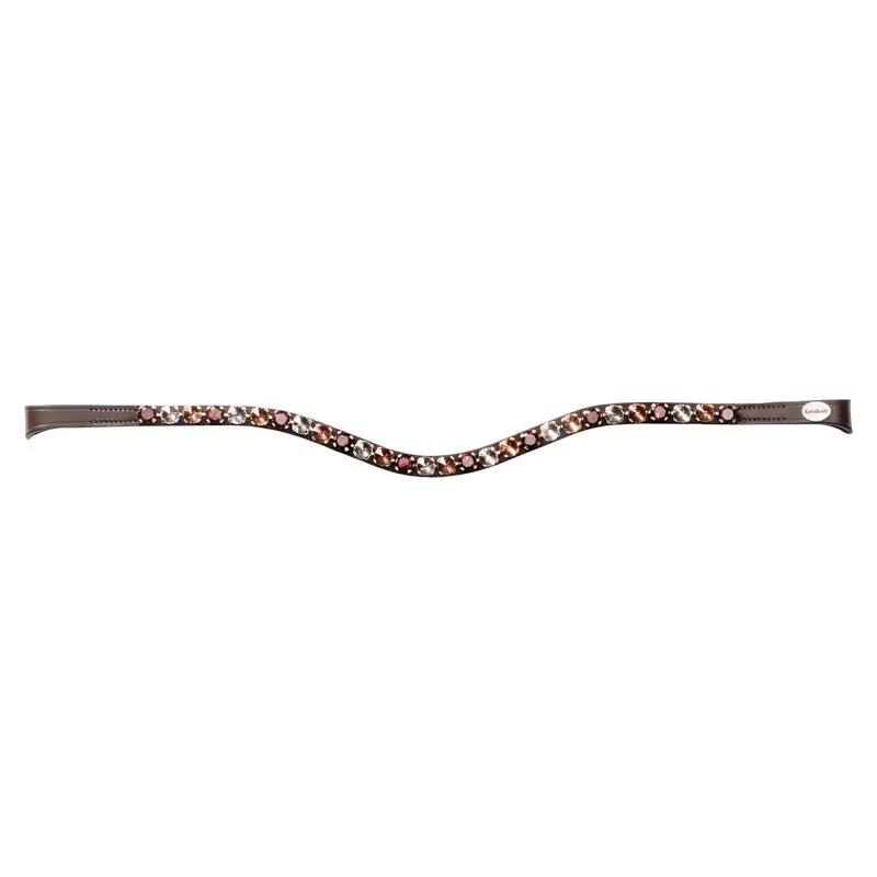 Kavalkade Stirnband Burgundy - IQ Horse