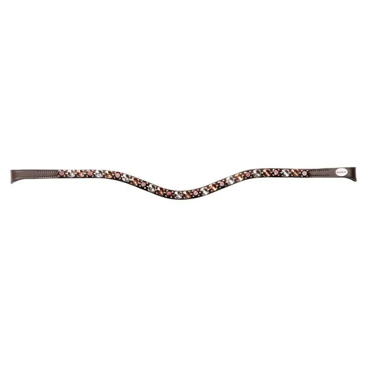 Kavalkade Stirnband Burgundy - IQ Horse