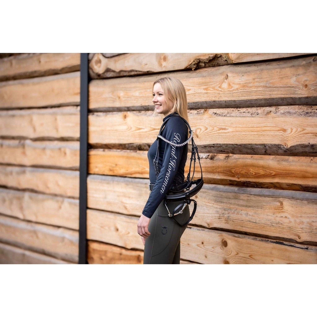 Bridlery Stirnriemen, Stunning White - IQ Horse