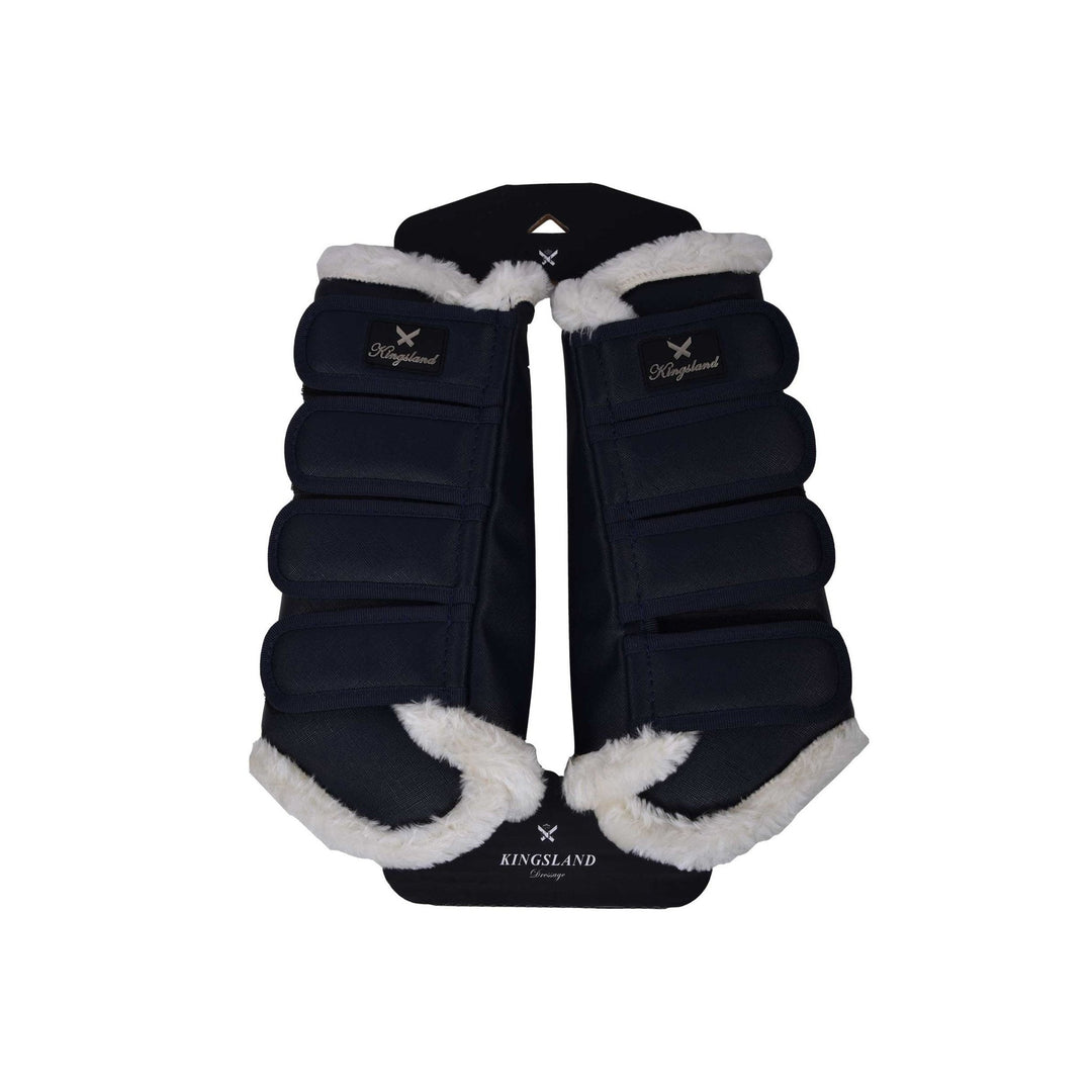 Kingsland Hinterbein-Gamaschen KLfrona, navy, FULL - IQ Horse