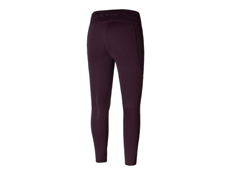 Kingsland Reitleggings KLkattie Winter Damenreithose, Full - Grip HW21, Red Fudge - IQ Horse