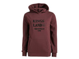 Kingsland Limited Edition Hoodie H/W 21 mit Kapuze, Unisex, Red Fudge - IQ Horse