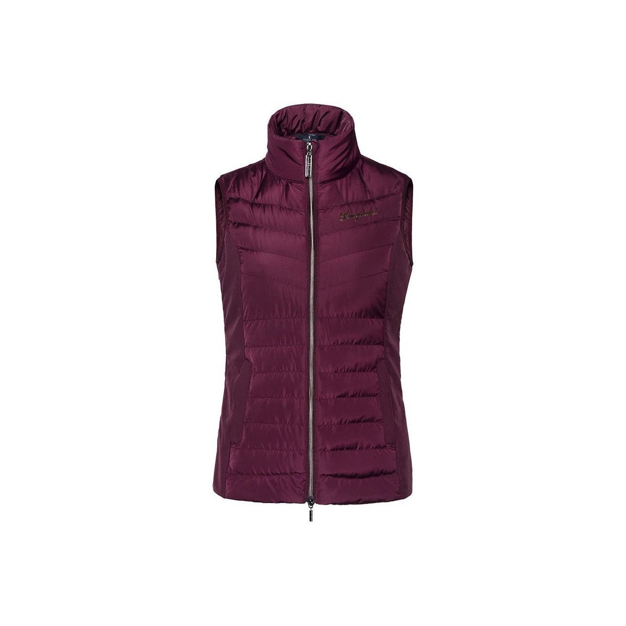 Kingsland KLmanuela isolierte Softshell-Weste/ Reitweste, Red Fudge - IQ Horse