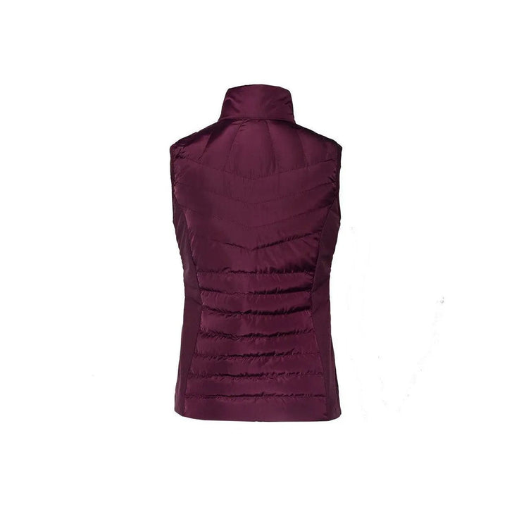 KLmanuela isolierte Softshell-Weste, Red Fudge, Rückseite - IQ Horse
