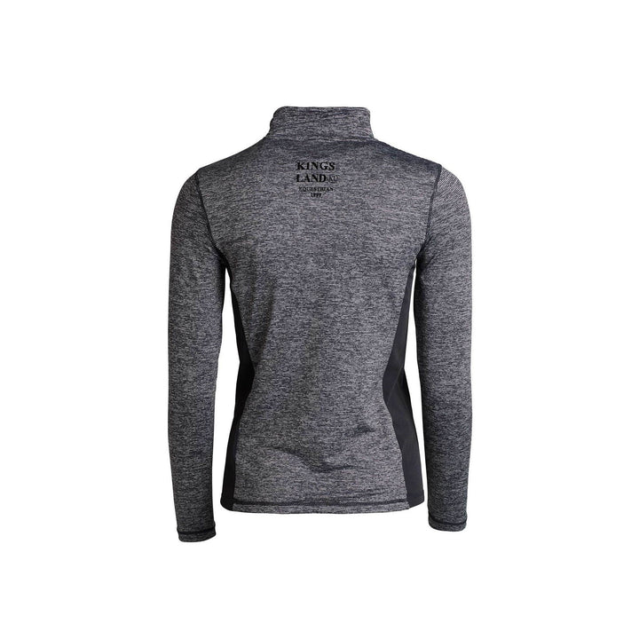 Kingsland KLnia Trainingsshirt mit ½ Reißverschluss für Damen, Charcoal - IQ Horse
