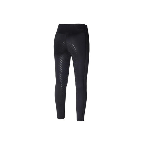 Kingsland KLmali Full - Grip Hose Damen, Earth, Black - IQ Horse