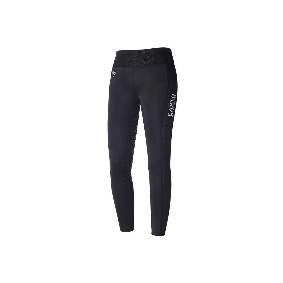 Kingsland KLmali Full - Grip Hose Damen, Earth, Black - IQ Horse