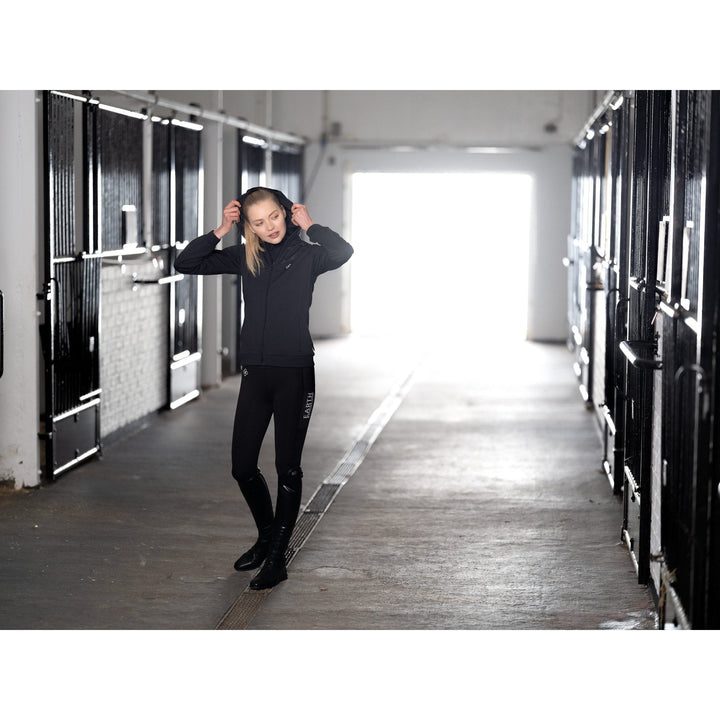 Kingsland KLmali Full-Grip Hose Damen, Earth, Black - IQ Horse